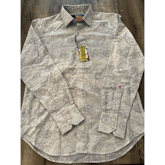 Robert Graham RG1025 Paisley Design LS Shirt - Picture 1 of 6